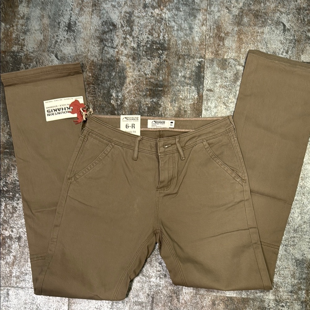 Mountain Khakis Classic Fit Tan Khaki Pants